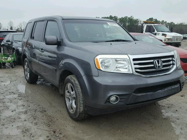 5FNYF4H55CB068888 - 2012 HONDA PILOT EXL BLACK photo 1