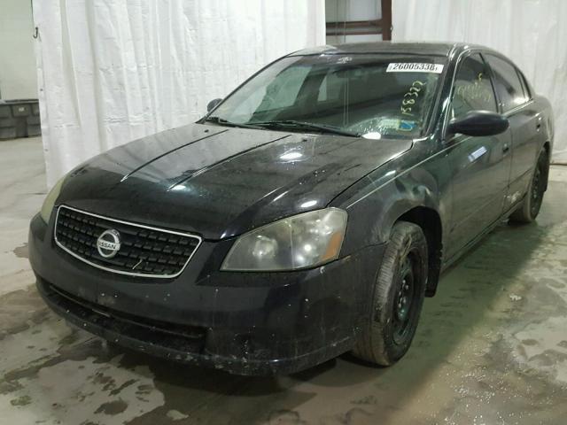 1N4AL11D36C185600 - 2006 NISSAN ALTIMA S BLACK photo 2