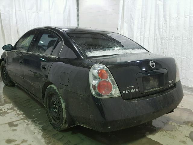 1N4AL11D36C185600 - 2006 NISSAN ALTIMA S BLACK photo 3