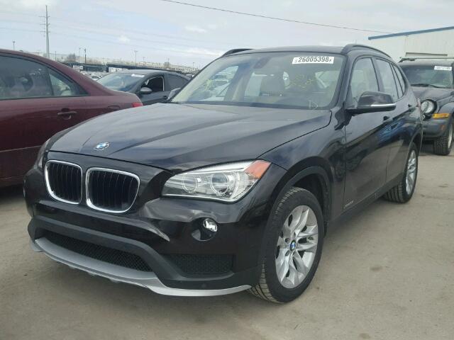 WBAVL1C58FVY38991 - 2015 BMW X1 XDRIVE2 BLACK photo 2