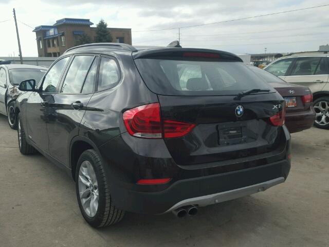 WBAVL1C58FVY38991 - 2015 BMW X1 XDRIVE2 BLACK photo 3