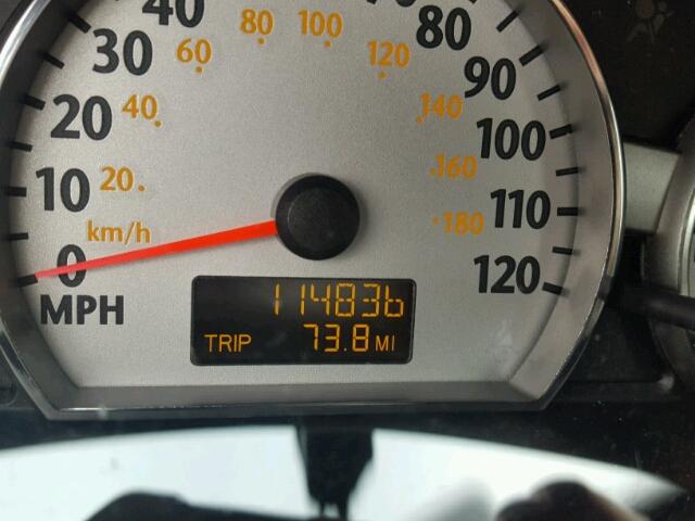 1G8AL55F96Z167316 - 2006 SATURN ION LEVEL მუქწითელი ფოტო 8