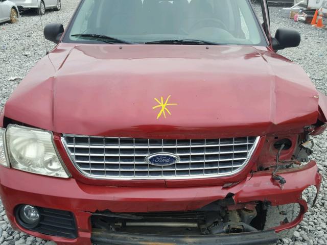 1FMZU63KX5UA50671 - 2005 FORD EXPLORER X RED photo 7