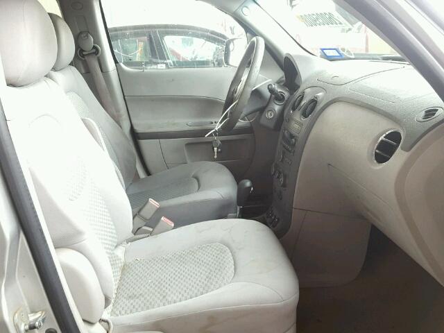 3GNDA13D28S525656 - 2008 CHEVROLET HHR LS SILVER photo 5