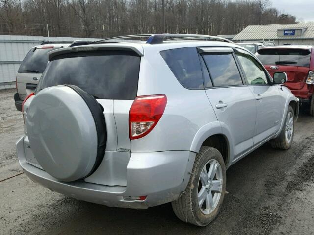 JTMBK32V975039938 - 2007 TOYOTA RAV4 SPORT SILVER photo 4