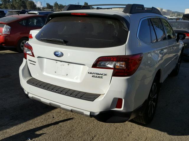 4S4BSALC4F3272469 - 2015 SUBARU OUTBACK 2. WHITE photo 4