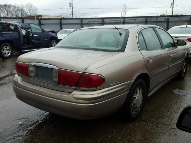 1G4HR54KX2U173291 - 2002 BUICK LESABRE LI BEIGE photo 4