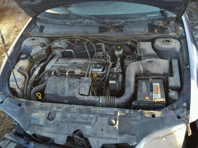 1G1JH12F427469678 - 2002 CHEVROLET CAVALIER L BLUE photo 7