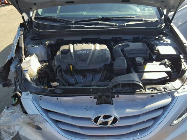 5NPEB4AC6BH082872 - 2011 HYUNDAI SONATA GLS BLUE photo 7