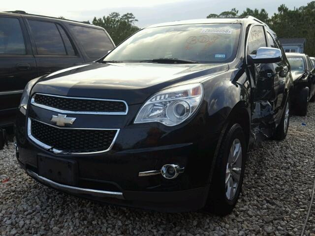 2GNALFEK3D6276251 - 2013 CHEVROLET EQUINOX LT BLACK photo 2