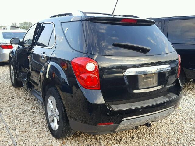 2GNALFEK3D6276251 - 2013 CHEVROLET EQUINOX LT BLACK photo 3