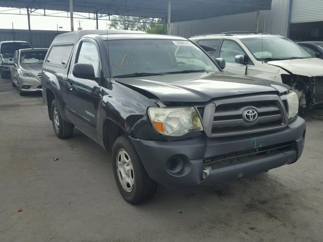 5TENX22N59Z605697 - 2009 TOYOTA TACOMA BLACK photo 1