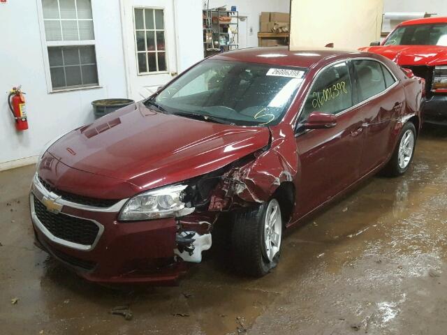 1G11C5SA2GF138847 - 2016 CHEVROLET MALIBU LIM MAROON photo 2