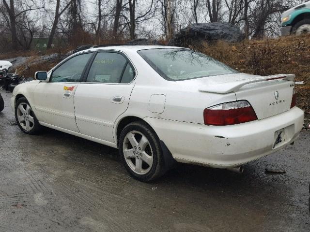 19UUA56882A030810 - 2002 ACURA 3.2TL TYPE WHITE photo 3