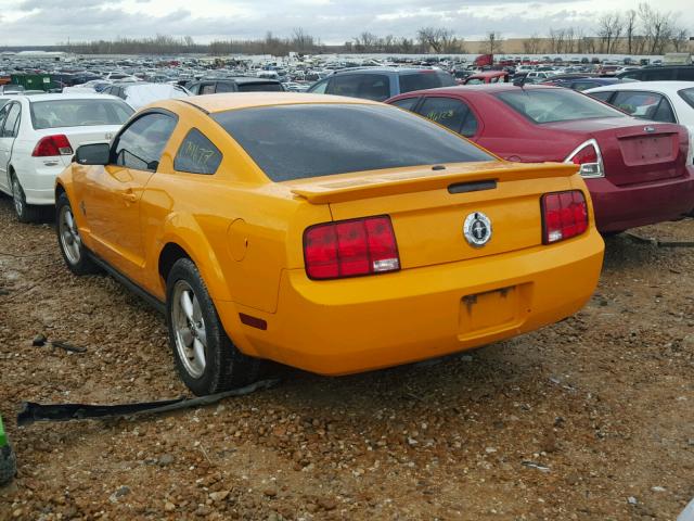 1ZVHT80N875244364 - 2007 FORD MUSTANG ORANGE photo 3