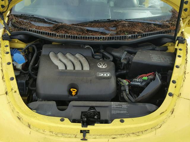 3VWCK31C25M410107 - 2005 VOLKSWAGEN NEW BEETLE 黄色 照片 7