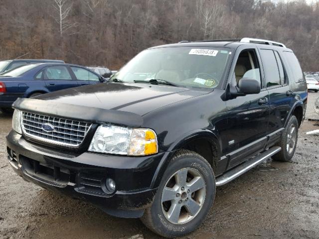 1FMZU75W23UB84951 - 2003 FORD EXPLORER L BLACK photo 2