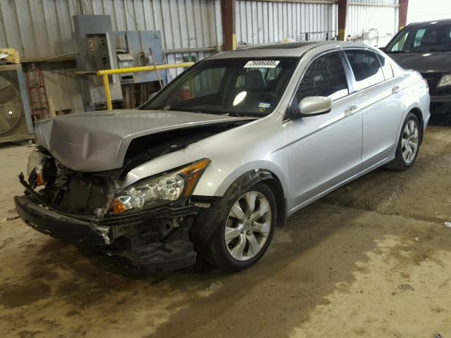 1HGCP2F84AA136646 - 2010 HONDA ACCORD EXL SILVER photo 2