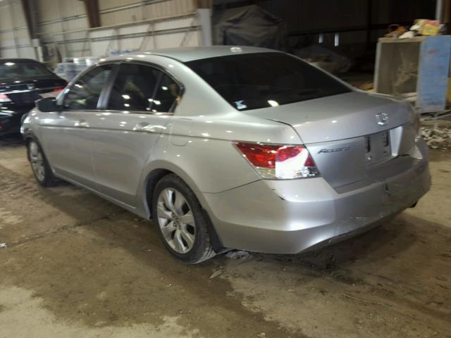 1HGCP2F84AA136646 - 2010 HONDA ACCORD EXL SILVER photo 3