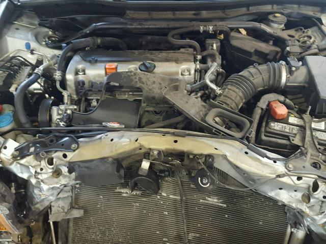 1HGCP2F84AA136646 - 2010 HONDA ACCORD EXL SILVER photo 7