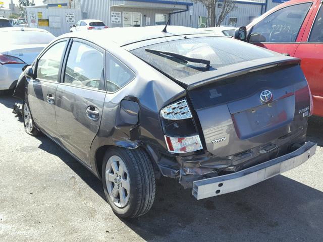 JTDKB20U983350383 - 2008 TOYOTA PRIUS BLACK photo 3