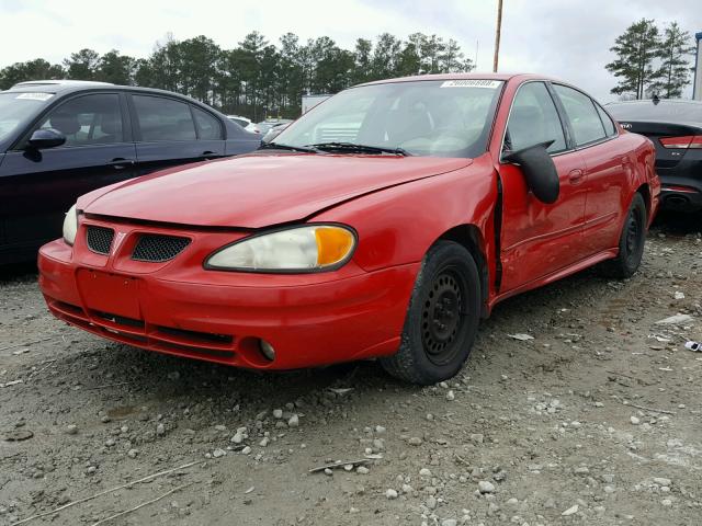 1G2NF52F13C120304 - 2003 PONTIAC GRAND AM S RED photo 2