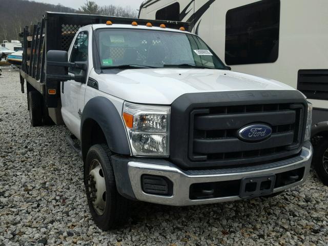 1FDUF5GT1FEB46363 - 2015 FORD F550 SUPER WHITE photo 1