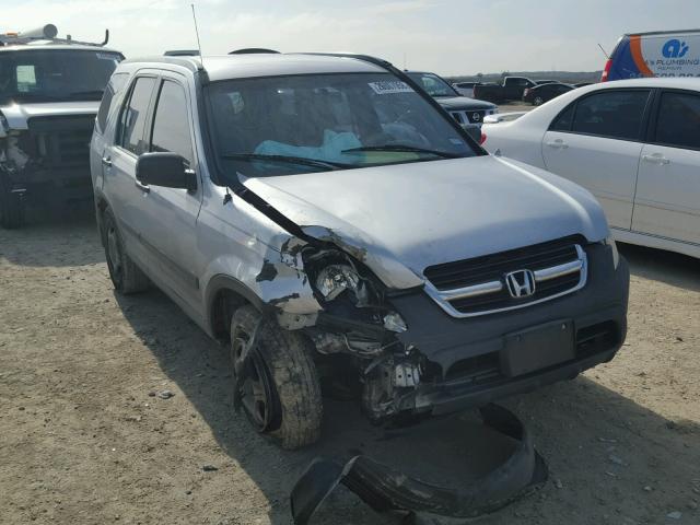 JHLRD68413C011195 - 2003 HONDA CR-V LX SILVER photo 1