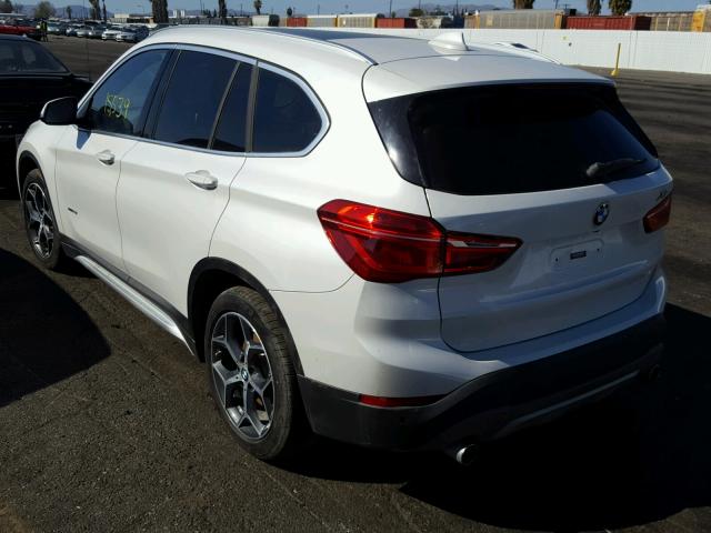 WBXHT3C39G5E52520 - 2016 BMW X1 XDRIVE2 WHITE photo 3