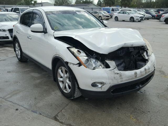 JN1AJ0HP3AM702474 - 2010 INFINITI EX35 BASE WHITE photo 1