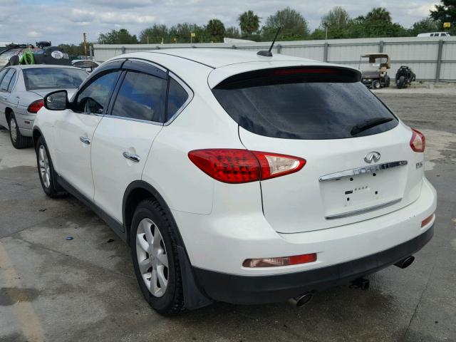 JN1AJ0HP3AM702474 - 2010 INFINITI EX35 BASE WHITE photo 3