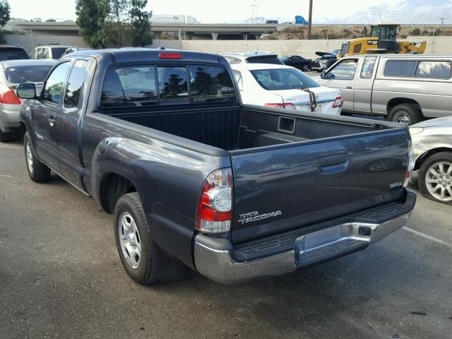 5TETX4CN9AZ740784 - 2010 TOYOTA TACOMA ACC CHARCOAL photo 3