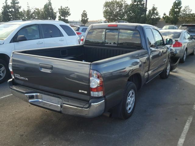 5TETX4CN9AZ740784 - 2010 TOYOTA TACOMA ACC CHARCOAL photo 4