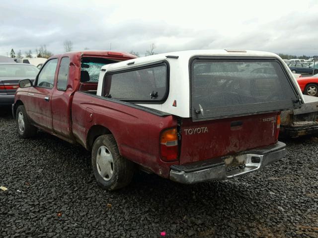 4TAVL52N6WZ076826 - 1998 TOYOTA TACOMA XTR RED photo 3