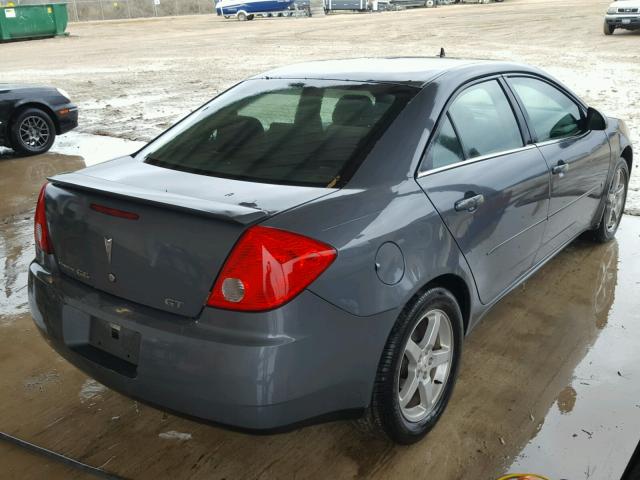 1G2ZH57N194146822 - 2009 PONTIAC G6 GT GRAY photo 4