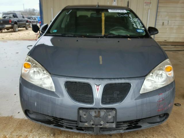 1G2ZH57N194146822 - 2009 PONTIAC G6 GT GRAY photo 9