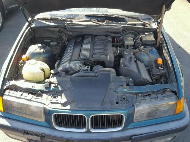 WBACB4311NFF84674 - 1992 BMW 325 I AUTO GREEN photo 7