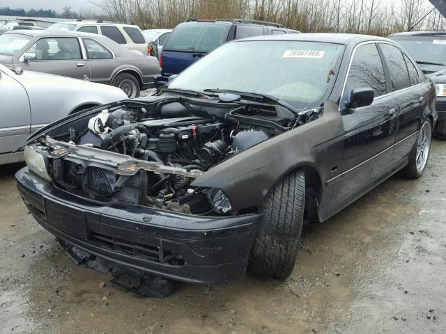 WBADT43412GY43646 - 2002 BMW 525 I AUTO BLACK photo 2
