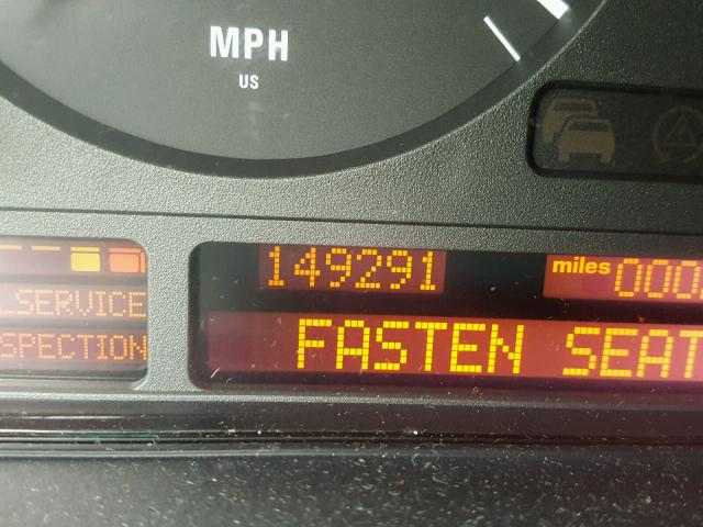 WBADT43412GY43646 - 2002 BMW 525 I AUTO BLACK photo 8