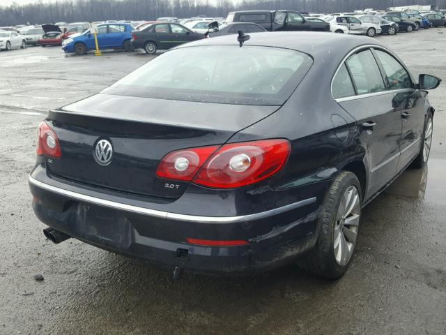 WVWNN7AN3CE541545 - 2012 VOLKSWAGEN CC SPORT BLACK photo 4