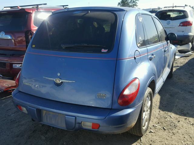 3A4FY58B07T547007 - 2007 CHRYSLER PT CRUISER BLUE photo 4