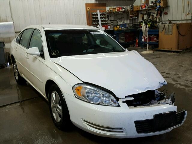 2G1WB58K279338001 - 2007 CHEVROLET IMPALA LS WHITE photo 1