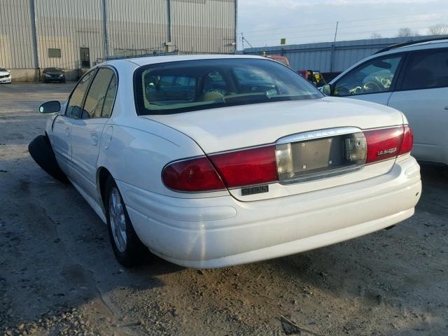 1G4HP52K744167864 - 2004 BUICK LESABRE CU WHITE photo 3