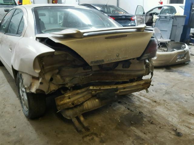 1G2NF52E74M590243 - 2004 PONTIAC GRAND AM S Boz foto 9