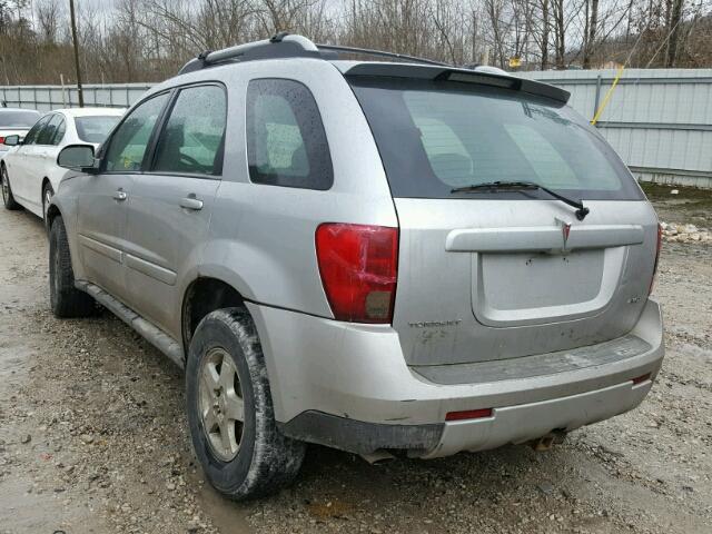 2CKDL73F466202625 - 2006 PONTIAC TORRENT SILVER photo 3