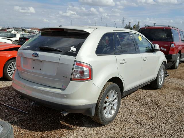 2FMDK39C27BB50867 - 2007 FORD EDGE SEL P GRAY photo 4