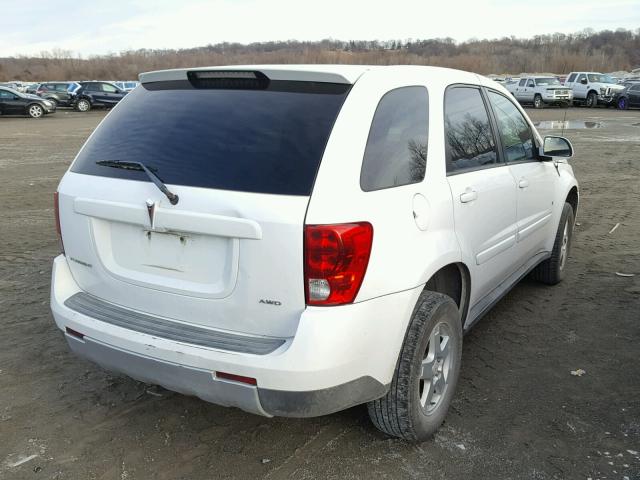 2CKDL73F766016660 - 2006 PONTIAC TORRENT WHITE photo 4