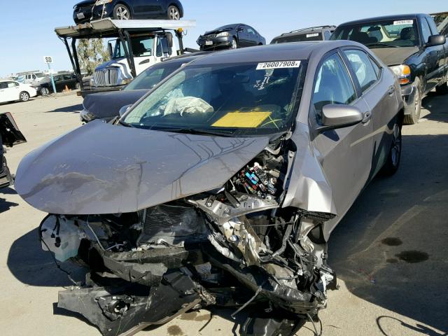 5YFBPRHE4FP252387 - 2015 TOYOTA COROLLA EC 灰色 照片 2