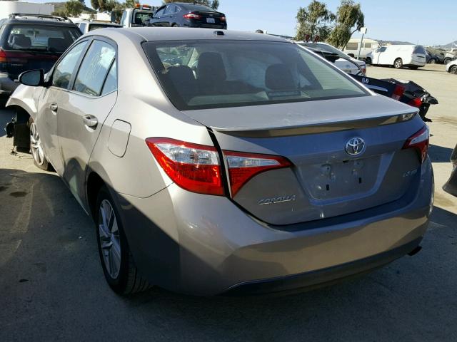 5YFBPRHE4FP252387 - 2015 TOYOTA COROLLA EC 灰色 照片 3