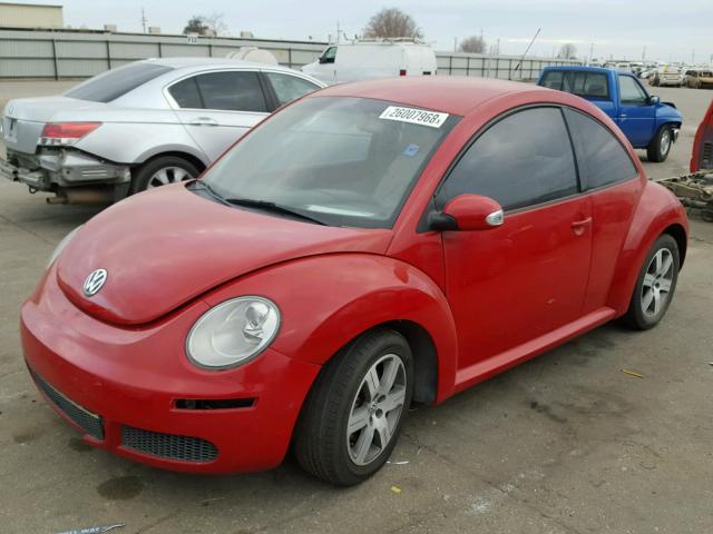 3VWPW31C66M405113 - 2006 VOLKSWAGEN NEW BEETLE RED photo 2